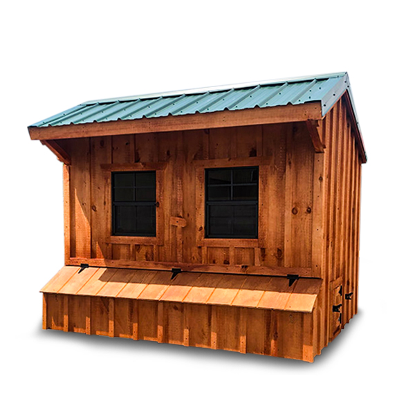 Country Quaker 6 x 8 Coop