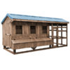 Country Quaker 8 x 18 Coop + Run